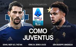 Nhận định Como vs Juventus (02h45 ngày 8/2): Đụng phải thú dữ