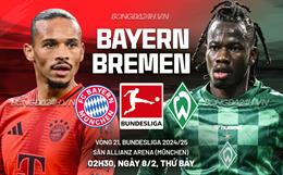 Nhận định Bayern Munich vs Werder Bremen (2h30 ngày 8/2): Củng cố ngôi đầu