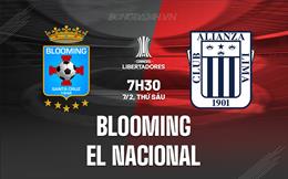 Nhận định Blooming vs El Nacional 7h30 ngày 7/2 (Copa Libertadores 2025)