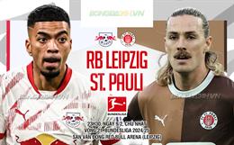 Nhận định bóng đá Leipzig vs St.Pauli 23h30 ngày 9/2 (Bundesliga 2024/25)