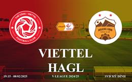 Trực tiếp Thể Công Viettel vs HAGL link xem V-League 2024/25