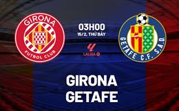 Nhận định Girona vs Getafe (03h00 ngày 15/2): Áp sát top 6