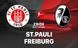 Nhận định bóng đá St.Pauli vs Freiburg 21h30 ngày 15/2 (Bundesliga 2024/25)