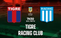 Nhận định Tigre vs Racing Club 7h30 ngày 12/2 (VĐQG Argentina 2025)