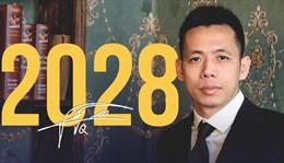 Văn Quyết nhận quà trong ngày lễ Tình nhân