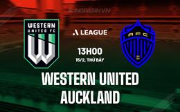 Nhận định Western United vs Auckland FC 14h00 ngày 15/2 (VĐQG Australia 2024/25)