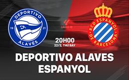 Nhận định Deportivo Alaves vs Espanyol 20h00 ngày 22/2 (La Liga 2024/25)