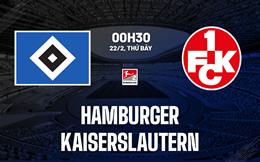 Nhận định bóng đá Hamburger vs Kaiserslautern 0h30 ngày 22/2 (Hạng 2 Đức 2024/25)