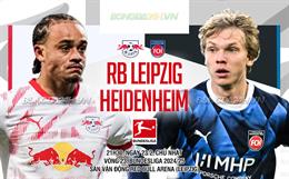 Nhận định Leipzig vs Heidenheim (21h30 ngày 23/2): Sức nhàn thắng sức mỏi