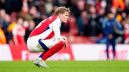 Martin Odegaard thừa nhận đánh mất phong độ thời gian qua