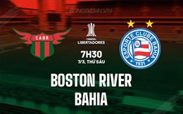 Nhận định Boston River vs Bahia 7h30 ngày 7/3 (Copa Libertadores 2025)