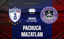 Nhận định Pachuca vs Mazatlan 8h00 ngày 9/3 (VĐQG Mexico 2024/25)