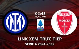 Xem trực tiếp Inter Milan vs Monza 2h45 ngày 9/3/2025 trên kênh nào?