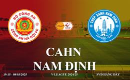 Trực tiếp VTV5 CAHN vs Nam Định link xem V-League 2024/25