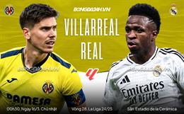 Nhận định Villarreal vs Real Madrid (0h30 ngày 16/3): Đối thủ cứng đầu