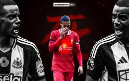 Điểm yếu "tử huyệt" của Van Dijk: Alexander Isak