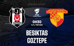 Nhận định Besiktas vs Goztepe 0h30 ngày 4/4 (Cúp QG Thổ Nhĩ Kỳ 2024/25)