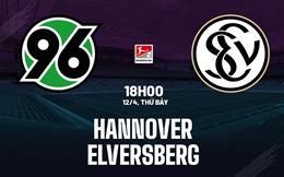 Nhận định bóng đá Hannover vs Elversberg 18h00 ngày 12/4 (Hạng 2 Đức 2024/25)