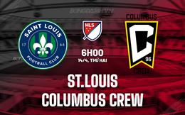 Nhận định St.Louis vs Columbus Crew 6h00 ngày 14/4 (Nhà nghề Mỹ 2025)