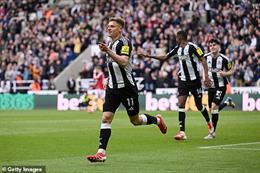 Những con số ấn tượng sau trận Newcastle 4-1 MU