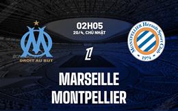 Nhận định bóng đá Marseille vs Montpellier 2h05 ngày 20/4 (Ligue 1 2024/25)