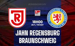 Nhận định Jahn Regensburg vs Braunschweig 18h00 ngày 26/4 (Hạng 2 Đức 2024/25)