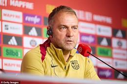 Hansi Flick vẫn hài lòng dù Barca để thua Villarreal