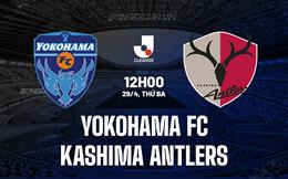 Nhận định Yokohama FC vs Kashima Antlers 12h00 ngày 29/4 (VĐQG Nhật Bản 2025)