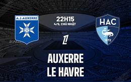 Nhận định bóng đá Auxerre vs Le Havre 22h15 ngày 4/5 (Ligue 1 2024/25)
