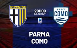 Nhận định bóng đá Parma vs Como 20h00 ngày 3/5 (Serie A 2024/25)