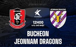Nhận định Bucheon vs Jeonnam Dragons 12h00 ngày 4/5 (Hạng 2 Hàn Quốc 2025)