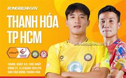 Highlights Thanh Hóa vs TPHCM: Thủ môn ăn thẻ đỏ, chủ nhà thua đau (LPBank V.League 1-2024/25)
