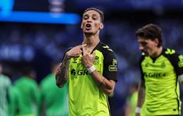 Antony hạnh phúc với bàn thắng quyết định cho Real Betis