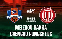Nhận định Meizhou Hakka vs Chengdu Rongcheng 18h35 ngày 10/5 (VĐQG Trung Quốc 2025)