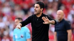Mikel Arteta chê màn trình diễn của Arsenal: "Không thể chấp nhận được!"