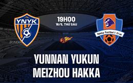 Nhận định Yunnan Yukun vs Meizhou Hakka 19h00 ngày 16/5 (VĐQG Trung Quốc 2025)