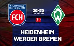Nhận định Heidenheim vs Werder Bremen 20h30 ngày 17/5 (Bundesliga 2024/25)