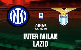 Nhận định Inter Milan vs Lazio (01h45 ngày 19/5): Căng thẳng tột độ