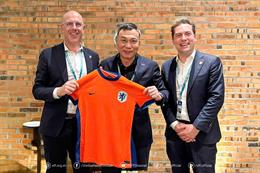 Đoàn đại biểu LĐBĐ Việt Nam tham dự Đại hội FIFA lần thứ 75