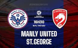 Nhận định Manly United vs St.George 16h30 ngày 16/5 (VĐ bang New South Wales 2025)