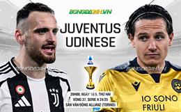 Nhận định Juventus vs Udinese (01h45 ngày 19/5): Nỗ lực giành 3 điểm