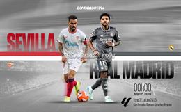 Nhận định Sevilla vs Real Madrid (00h00 ngày 19/5): Giữ chân cho Club World Cup