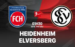 Nhận định Heidenheim vs Elversberg 1h30 ngày 23/5 (Playoff tham dự giải VĐQG Đức 2025/26)