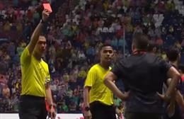 HLV trưởng và trợ lý đội Buriram dính thẻ đỏ vì hành động kém fair-play