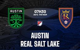 Nhận định Austin vs Real Salt Lake 7h30 ngày 29/5 (Nhà nghề Mỹ 2025)