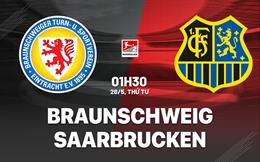 Nhận định Braunschweig vs Saarbrucken 1h30 ngày 28/5 (Playoff tham dự giải Hạng 2 Đức 2025/26)