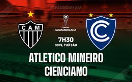 Nhận định Atletico Mineiro vs Cienciano 7h30 ngày 30/5 (Copa Sudamericana 2025)