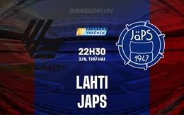Nhận định bóng đá Lahti vs JaPS 22h30 ngày 2/6 (Hạng 2 Phần Lan 2025)