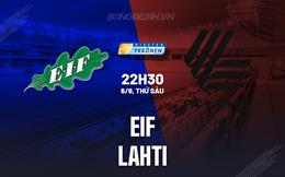 Nhận định bóng đá EIF vs Lahti 22h30 ngày 6/6 (Hạng 2 Phần Lan 2025)