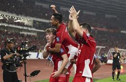 ĐT Indonesia niềm vui nhân đôi sau trận thắng Trung Quốc